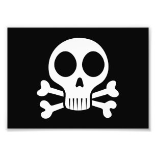 Pirate Skull Design Photo Print