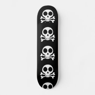 Pirate Skull Design Skateboard