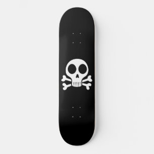 Pirate Skull Design Skateboard