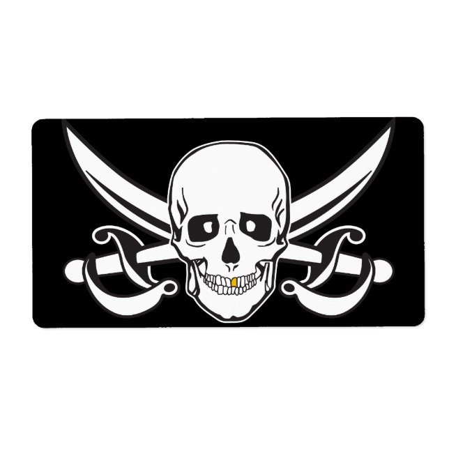 Pirate Skull/Gold Tooth (Front)