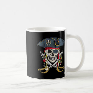 Pirate Skull Halloween Little Boys Girls Kids Teen Coffee Mug