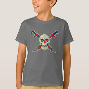 Pirate (Skull) - Kids' Basic Hanes Tagless Comfort T-Shirt