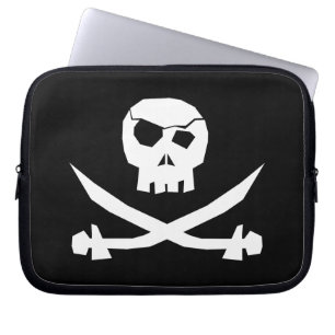 Pirate Skull Laptop Sleeve
