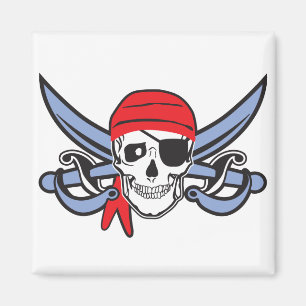 Pirate Skull Magnet
