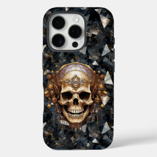 Pirate Skull on Black Diamonds iPhone / iPad case