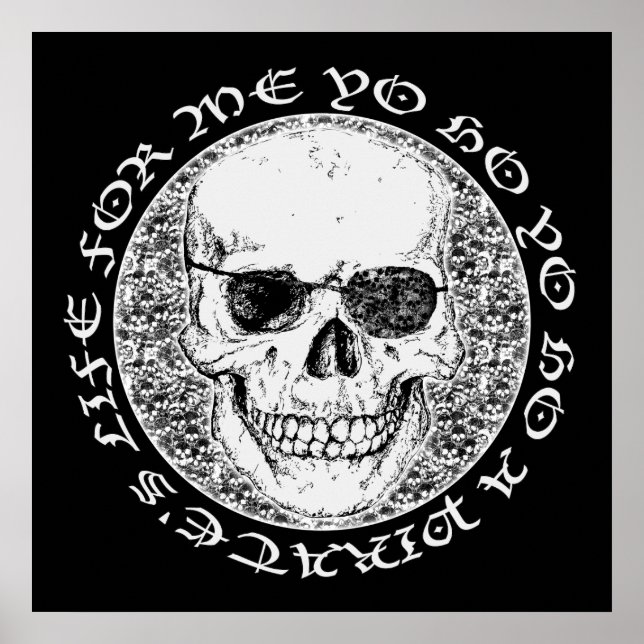 pirate skull poster (Front)