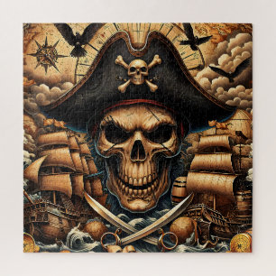 Pirate Skull Puzzle