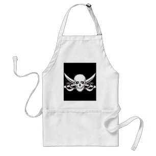 Pirate Skull Standard Apron