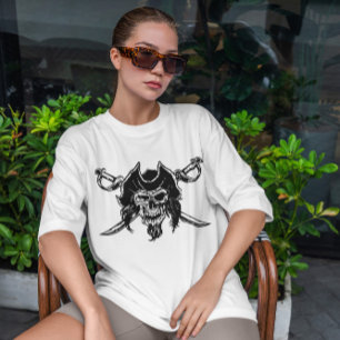 Pirate Skull  T-Shirt