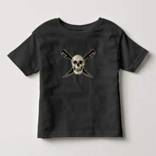Pirate (Skull) - Toddler Fine Jersey T-Shirt T-Shirt