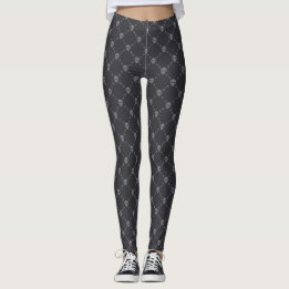 Pirate Skulls and Bones Leggings