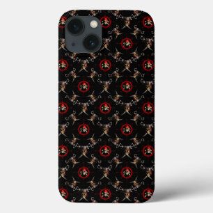 Pirate Skulls iPhone 13 Case