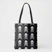 Pirate Skulls Crossbones Seamless Pattern