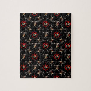 Pirate Skulls Jigsaw Puzzle