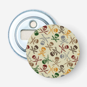 Pirate Skulls with Crossed Swords Bottle Opener