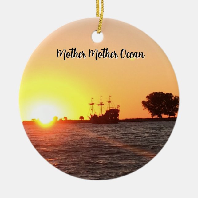 Pirate Soul Ceramic Ornament (Front)
