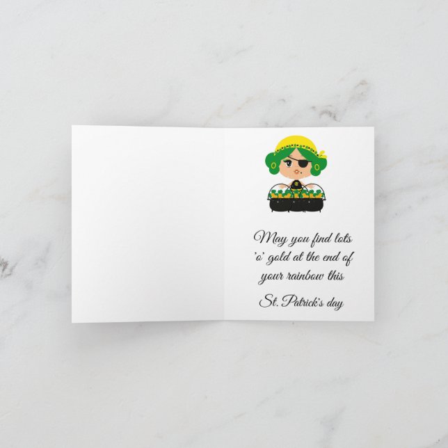 pirate st patrick's day card (Inside)