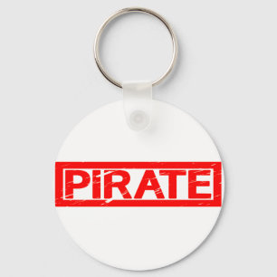 Pirate Stamp Key Ring