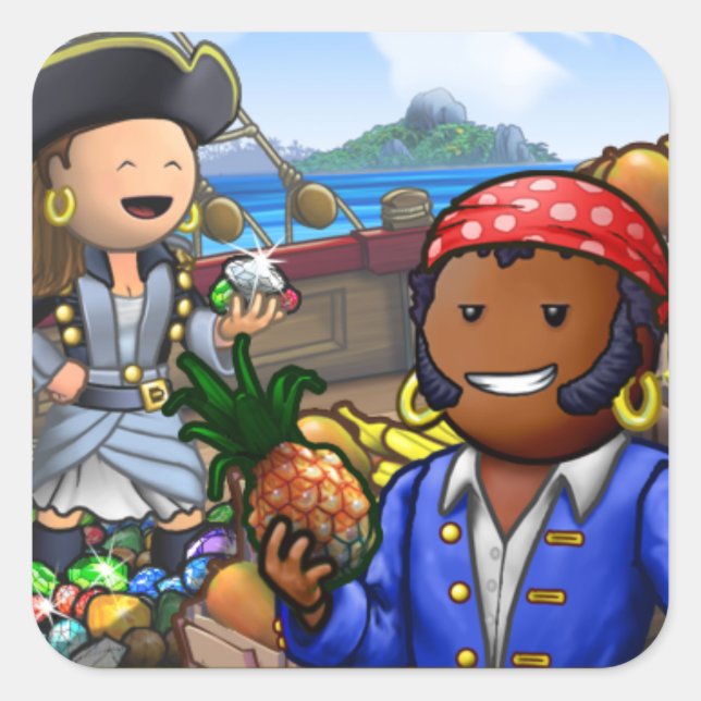 Pirate Stickers (Front)