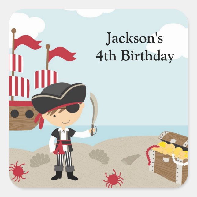 Pirate Stickers (Front)