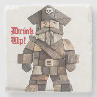 Pirate Stone Coaster
