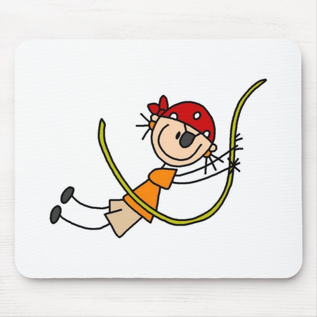 Pirate Swinging Mousepad (Front)