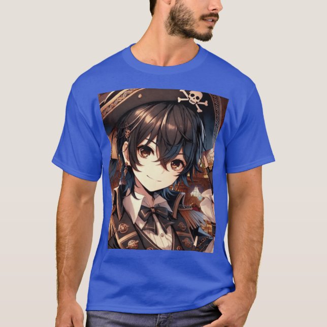 Pirate T Shirt. T-Shirt (Front)