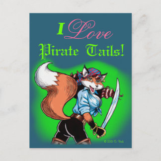 Pirate Tails Postcard