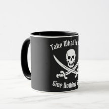 Pirate Take What You Can Mug