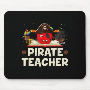 Pirate Teacher For Halloween Costume Tees Pirate D Mouse Pad
