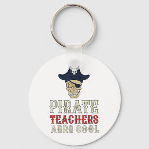 Pirate Teachers Arrr Cool _ Talk Like A Pirate Day Key Ring