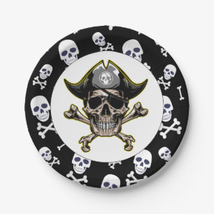 Pirate theme party adult BIRTHDAY  Paper Plate