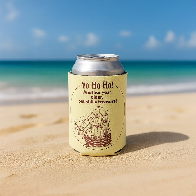 Pirate Themed Birthday  Can Cooler (Creator Uploaded)