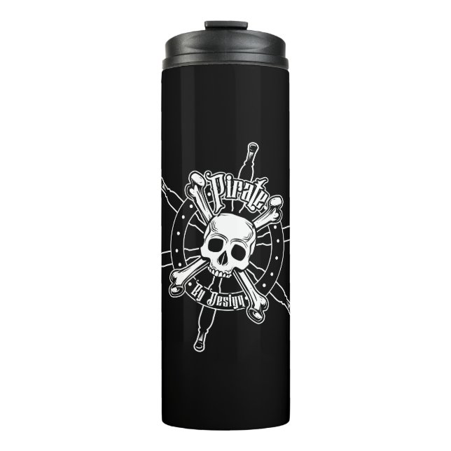 Pirate Thermal Tumbler (Front)