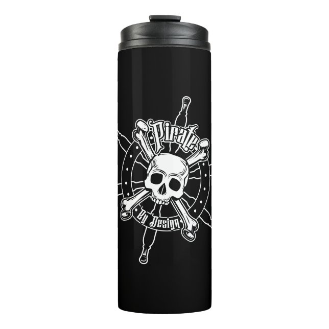 Pirate Thermal Tumbler (Front)