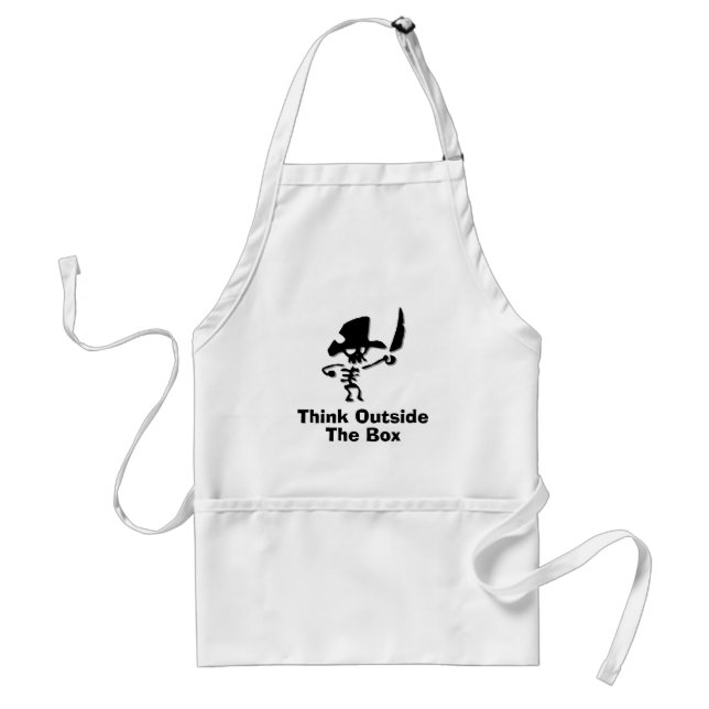 Pirate Think Outside The Box Standard Apron (Front)