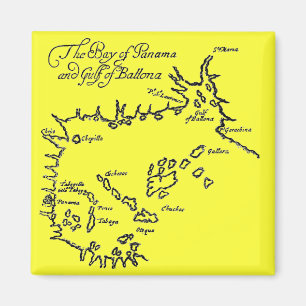 Pirate Treasure Map Magnet