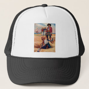 Pirate Treasure Trucker Hat