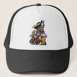 Pirate Trucker Hat