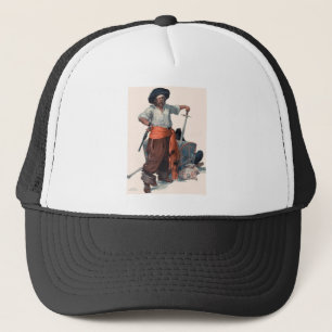 Pirate Trucker Hat