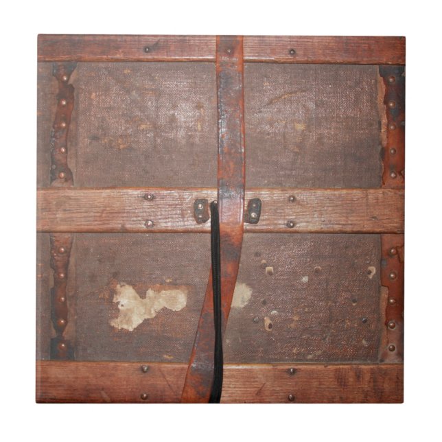 Pirate Trunk Ceramic Tile (Front)