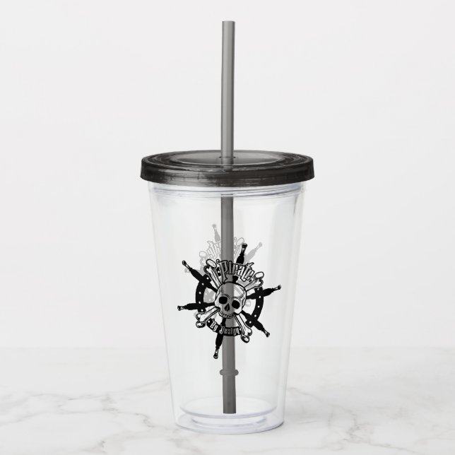 Pirate Tumbler Acrylic (Front)