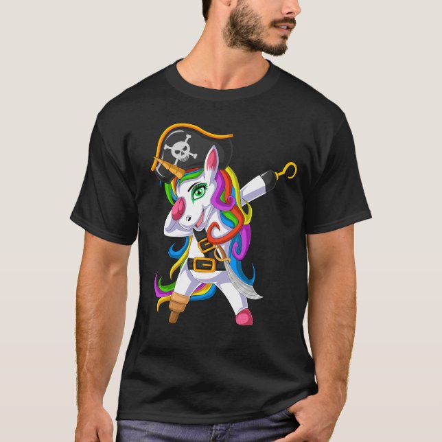 pirate unicorn T-Shirt (Front)