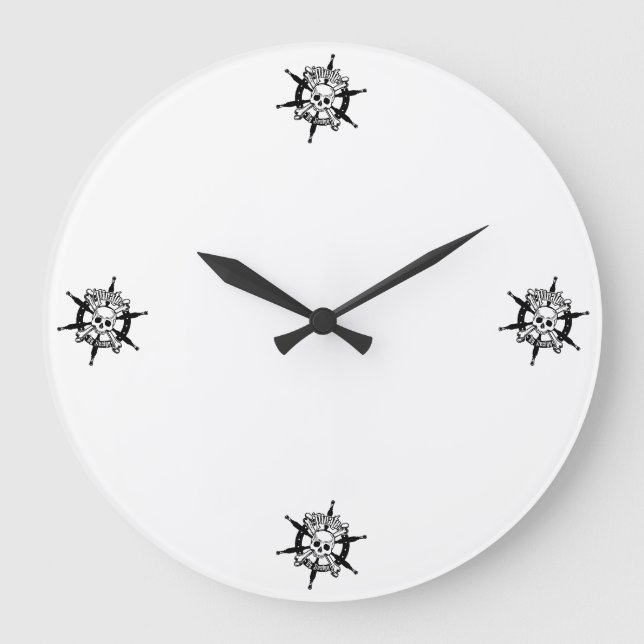 Pirate Wall Clock (Front)