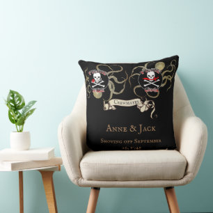 Pirate Wedding Cushion