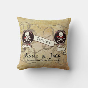 Pirate Wedding Cushion
