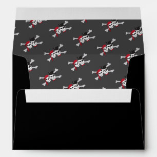 pirate wedding envelopes
