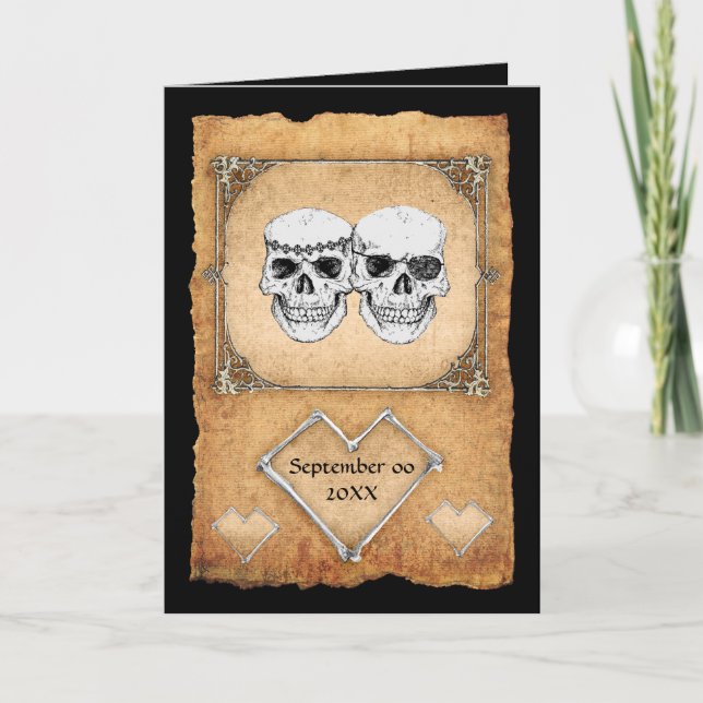 pirate wedding invitation (Front)