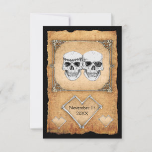 pirate wedding invitation