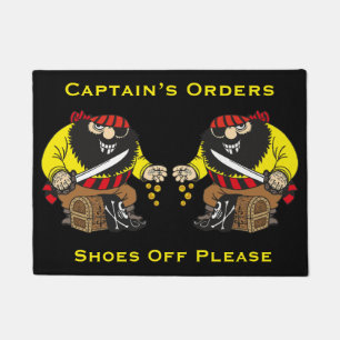 Pirate Welcome Boat Doormat